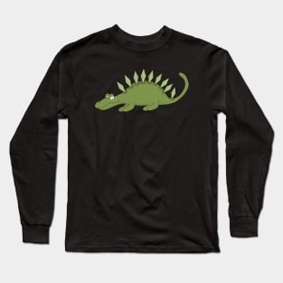 Cute Magical Dinosaur Long Sleeve T-Shirt